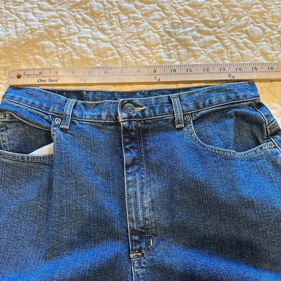Crazy Horse‎ Jeans High Rise Medium Wash Straight Leg Women's Size 12 VTG - Picture 5 of 11
